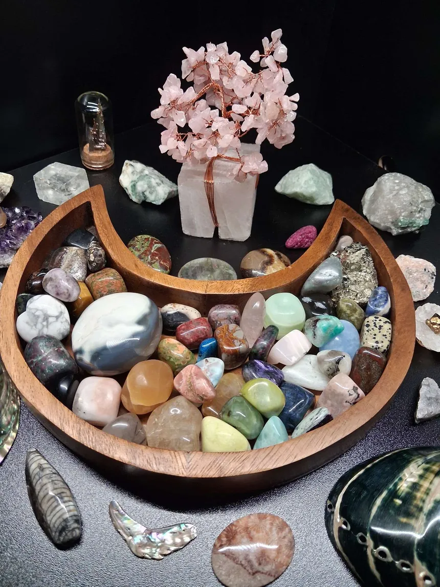 Crystals and minerals from our collection